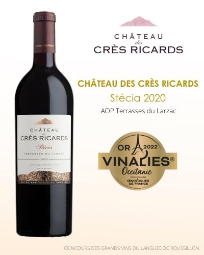 Château CRES RICARDS _ STECIA 2020_OR VINALIES OCCITANIE