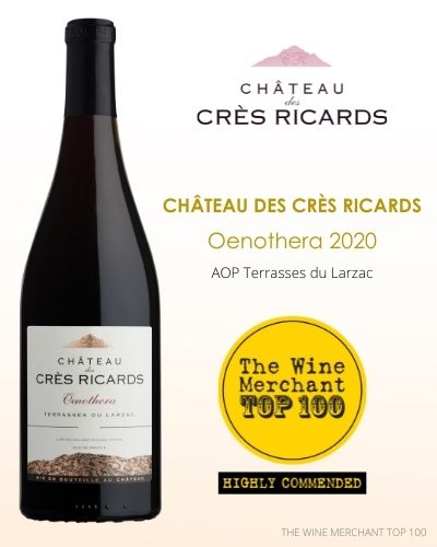 CHATEAU CRES RICARDS_OENOTHERA 2020_HIGHLY RECOMMENDED