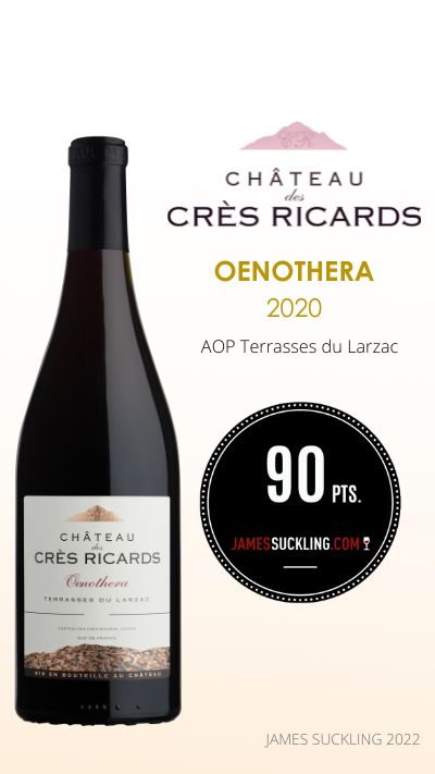 Chateau Cres Ricards Oenothera 2020 AOp Terrasses du Larzac