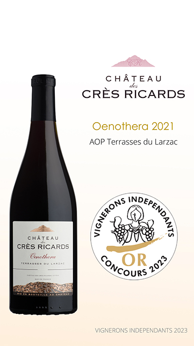 Château-des-Crès-ricards-Oenothera-2021_OR--Vignerons-Independantss