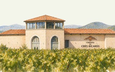 Nouveau caveau Crès Ricards à Ceyras
